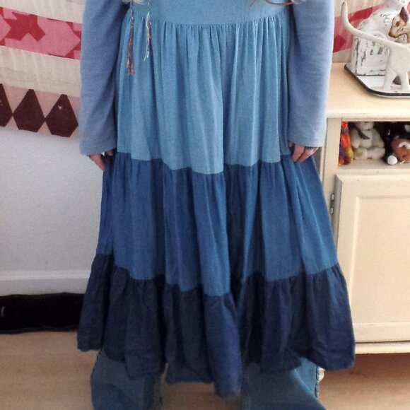 Kate Spade Dress Colab Bromme St. Tiered Embroidered NWOT XL - Picture 6 of 10